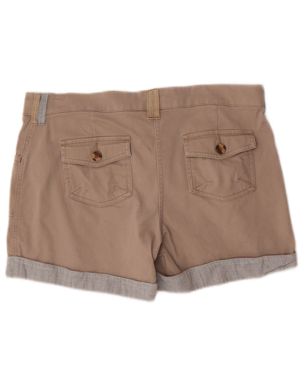 Pantalones cortos para mujer White Stuff UK 40 Medium W34 Algodón beige