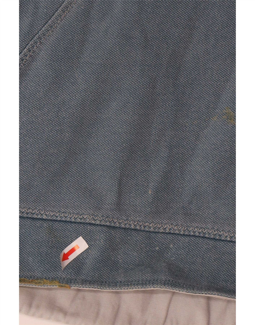 Sudadera con cuello y botones para hombre de Fat Face, jersey de algodón azul grande