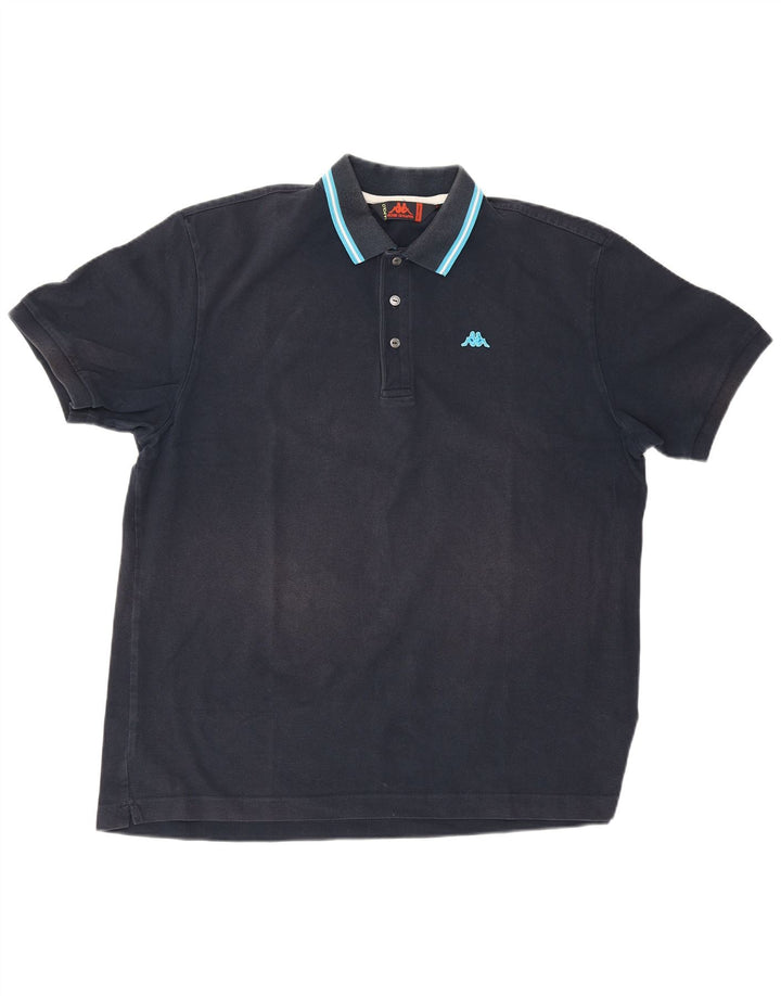 Kappa Polo Hombre 2XL Azul Marino