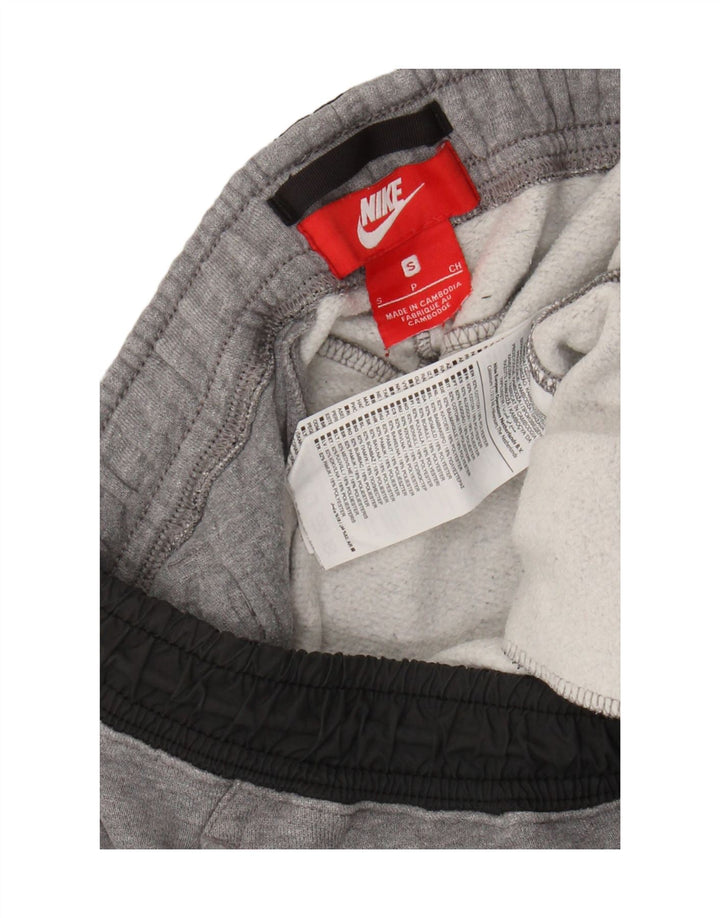 NIKE Hombre Pantalones de Chándal Joggers Small Gris Algodón