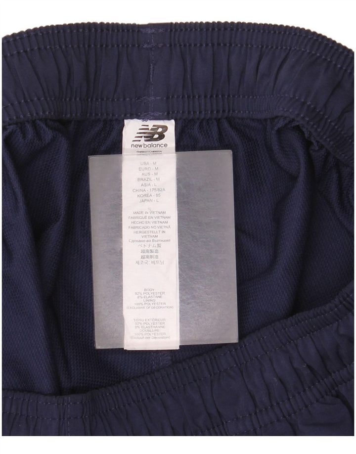 Pantalón New Balance Hombre Chándal Medio Azul Marino Poliéster