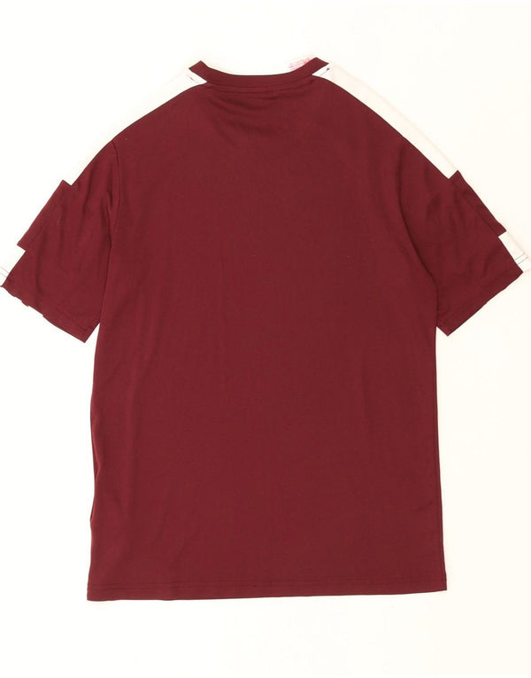 Adidas Boys Aeroready Camiseta Top 13-14 Años Burdeos Poliéster