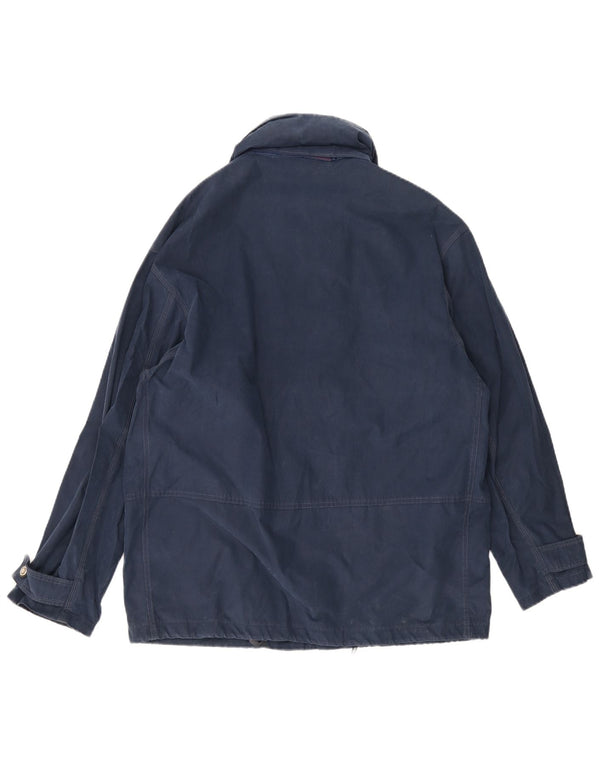 Wampum Chaqueta utilitaria para hombre UK 38 Medium Azul marino