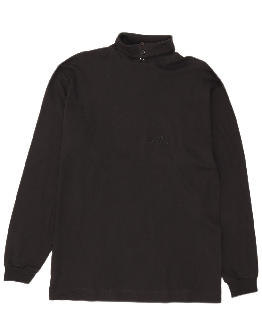 Belfe & Belfe Camiseta Hombre Manga Larga IT 52 Large Algodón Negro