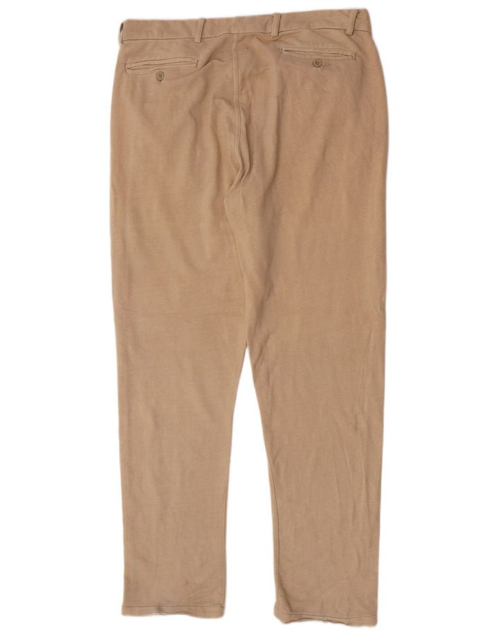 Zara Hombre Pantalón Chino Slim Fit Mediano W34 L32 Beige