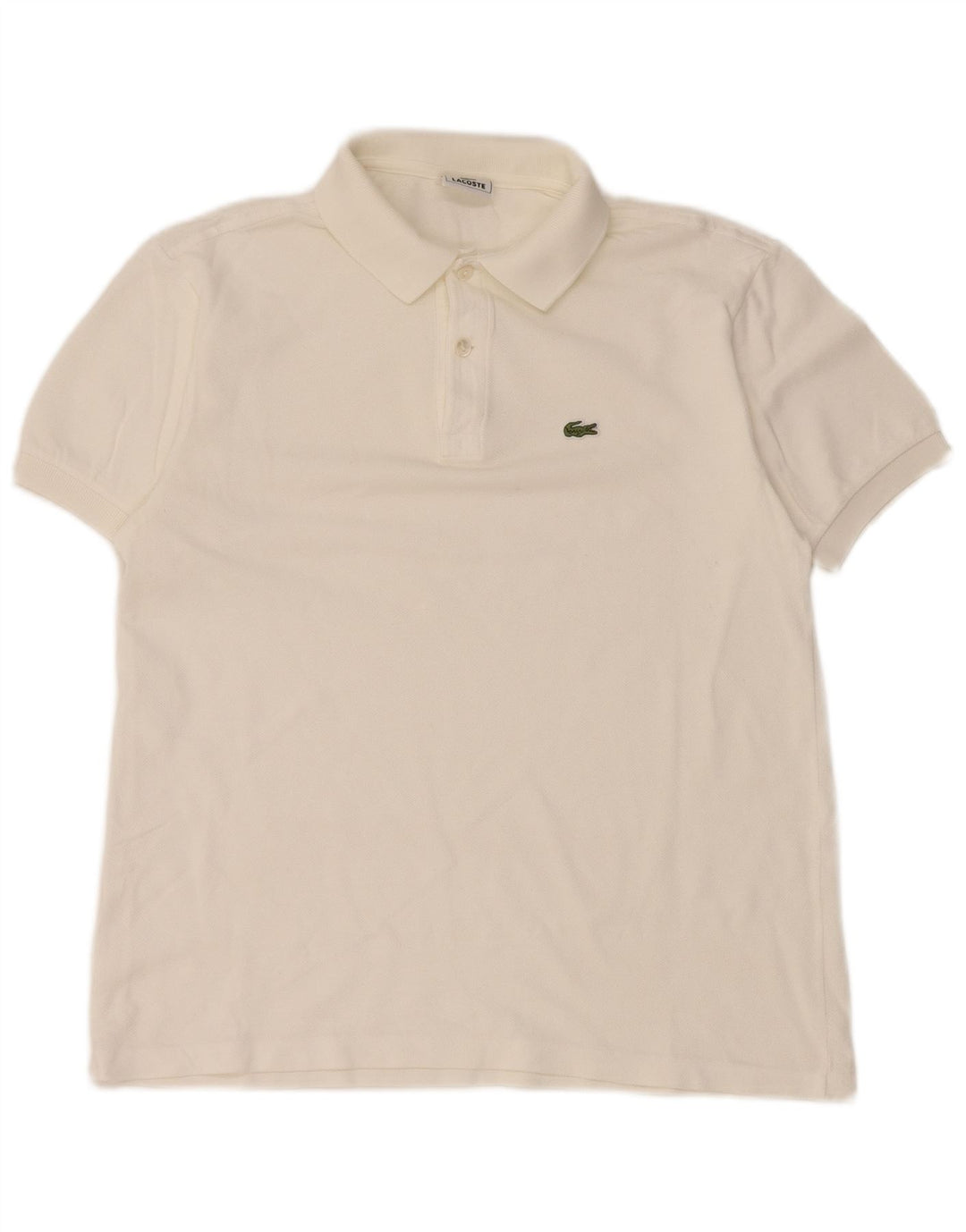 LACOSTE Polo Niño 15-16 Años Blanco Algodón