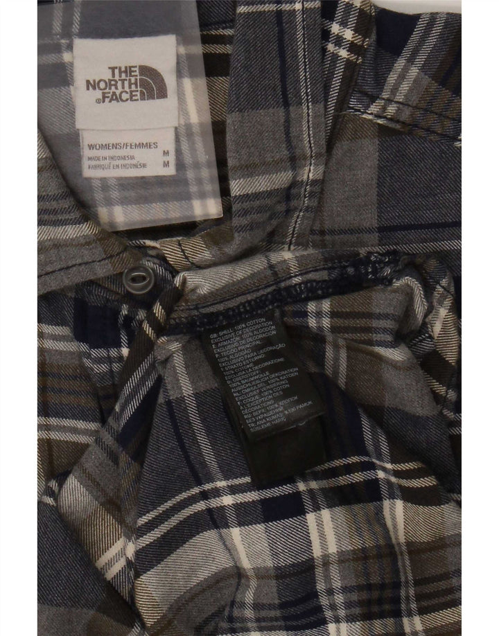 The North Face Camisa de franela para mujer UK 40 Mediana Algodón a cuadros multicolor