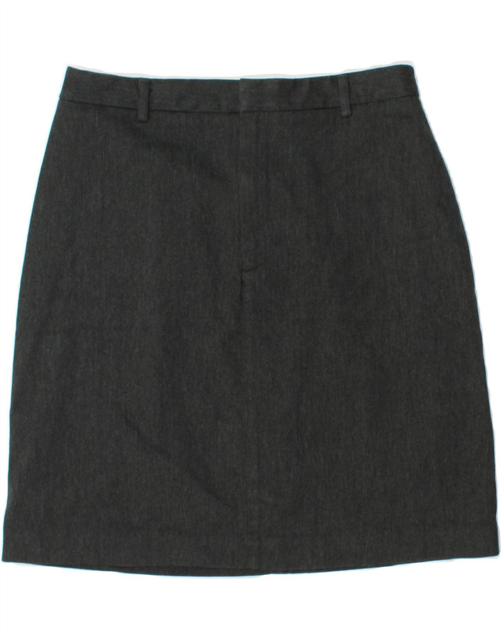 DOCKERS Womens Straight Skirt US 10 Large W30  Grey Cotton Vintage Dockers and Second-Hand Dockers from Messina Hembry 