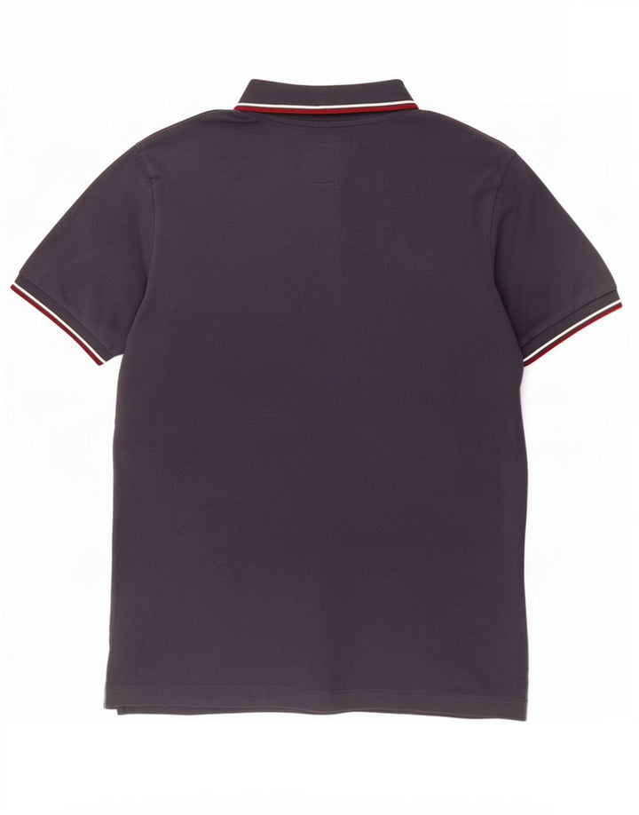 Crew Clothing Polo para hombre Algodón azul marino mediano