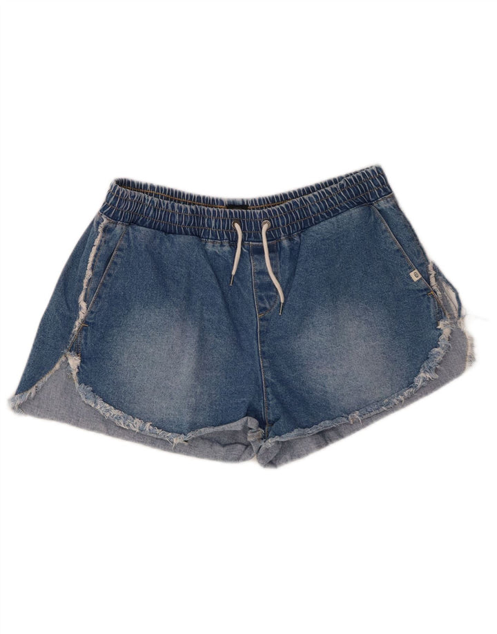 Pantalones Cortos De Mezclilla Rip Curl Mujer Medio W30 Algodón Azul