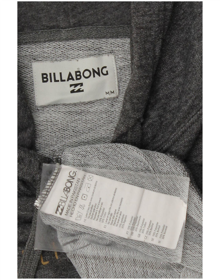 Billabong Hombre Sudadera Con Capucha Gráfica Jersey Poliéster Moteado Gris Medio