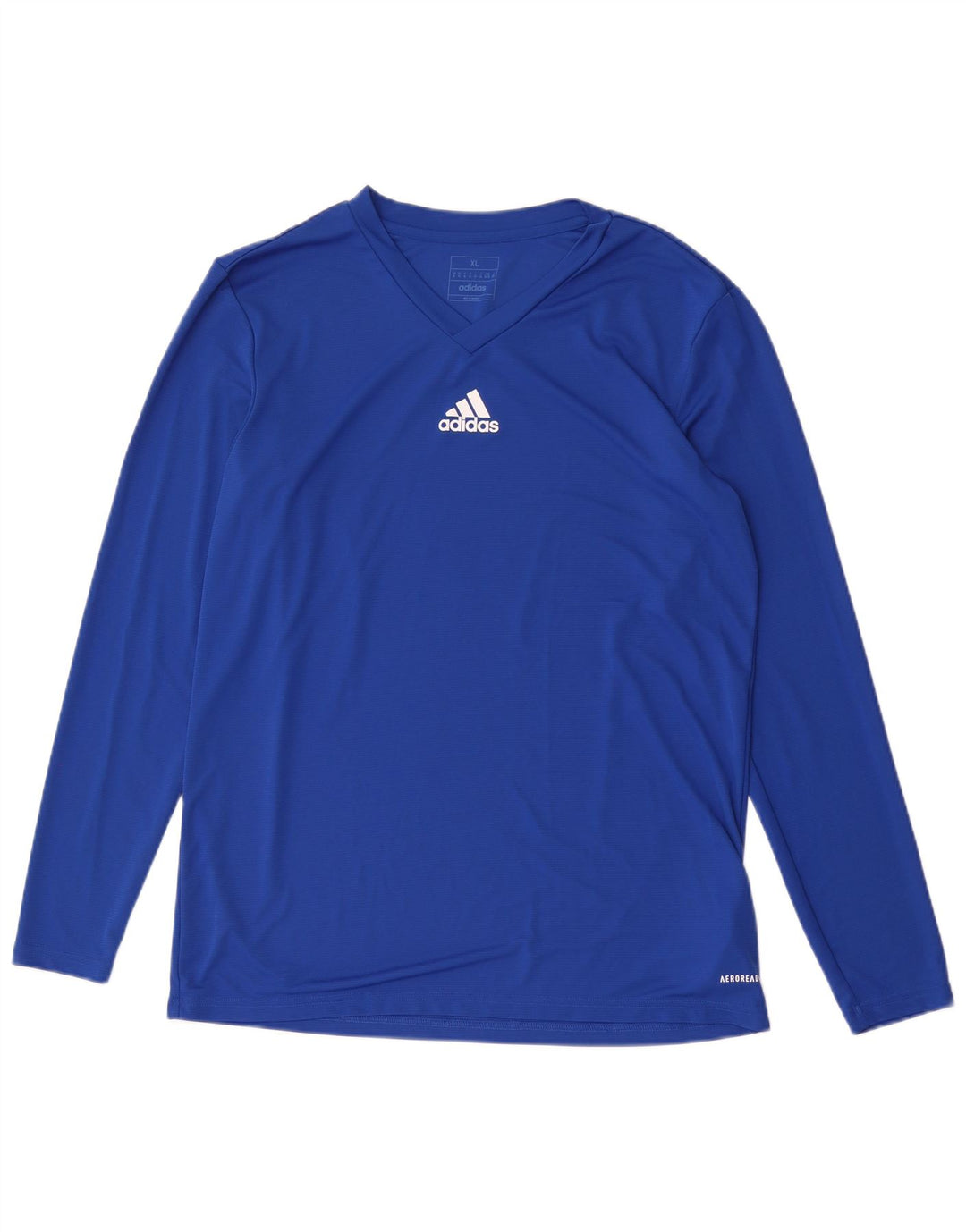 Adidas Hombre Aeroready Top Manga Larga XL Poliéster Azul