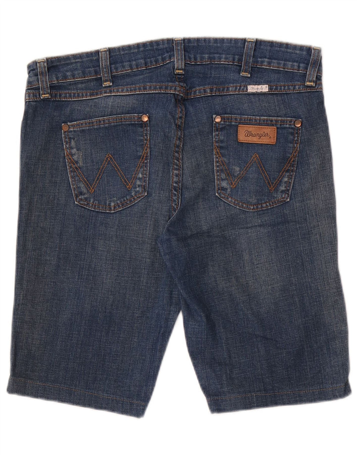 Wrangler Mens Iris Denim Shorts W31 Algodón Azul Medio