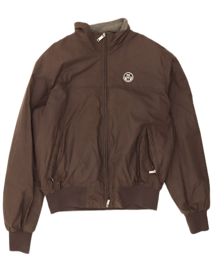Chaqueta bomber para hombre North Sails UK 40 Large Marrón Poliamida