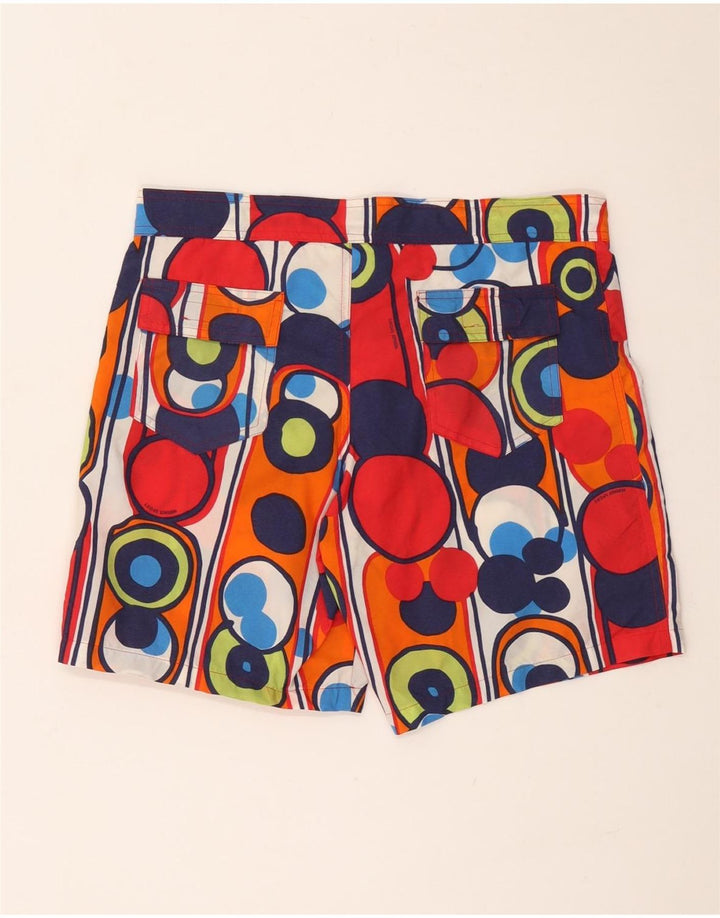 Versace Hombre Ittierre Chino Shorts W34 Grande Multicolor Geométrico