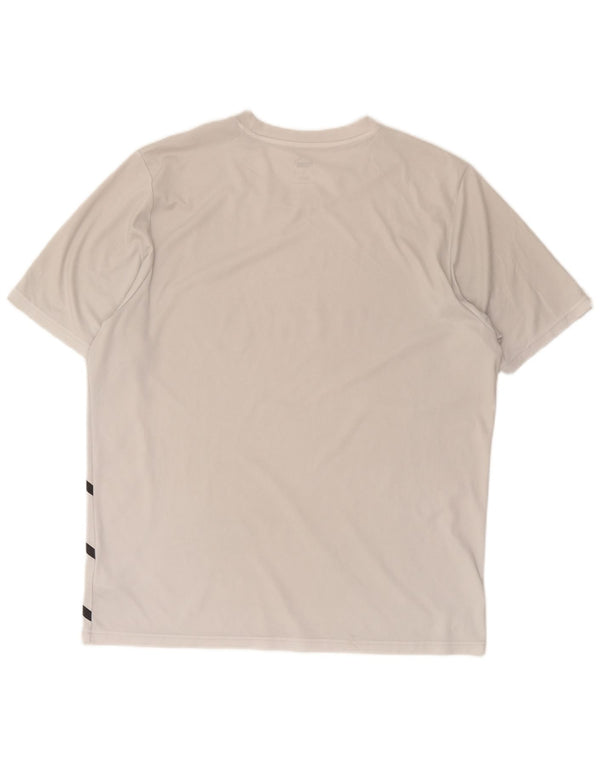 Puma Camiseta gráfica para hombre Top XL Poliéster blanco