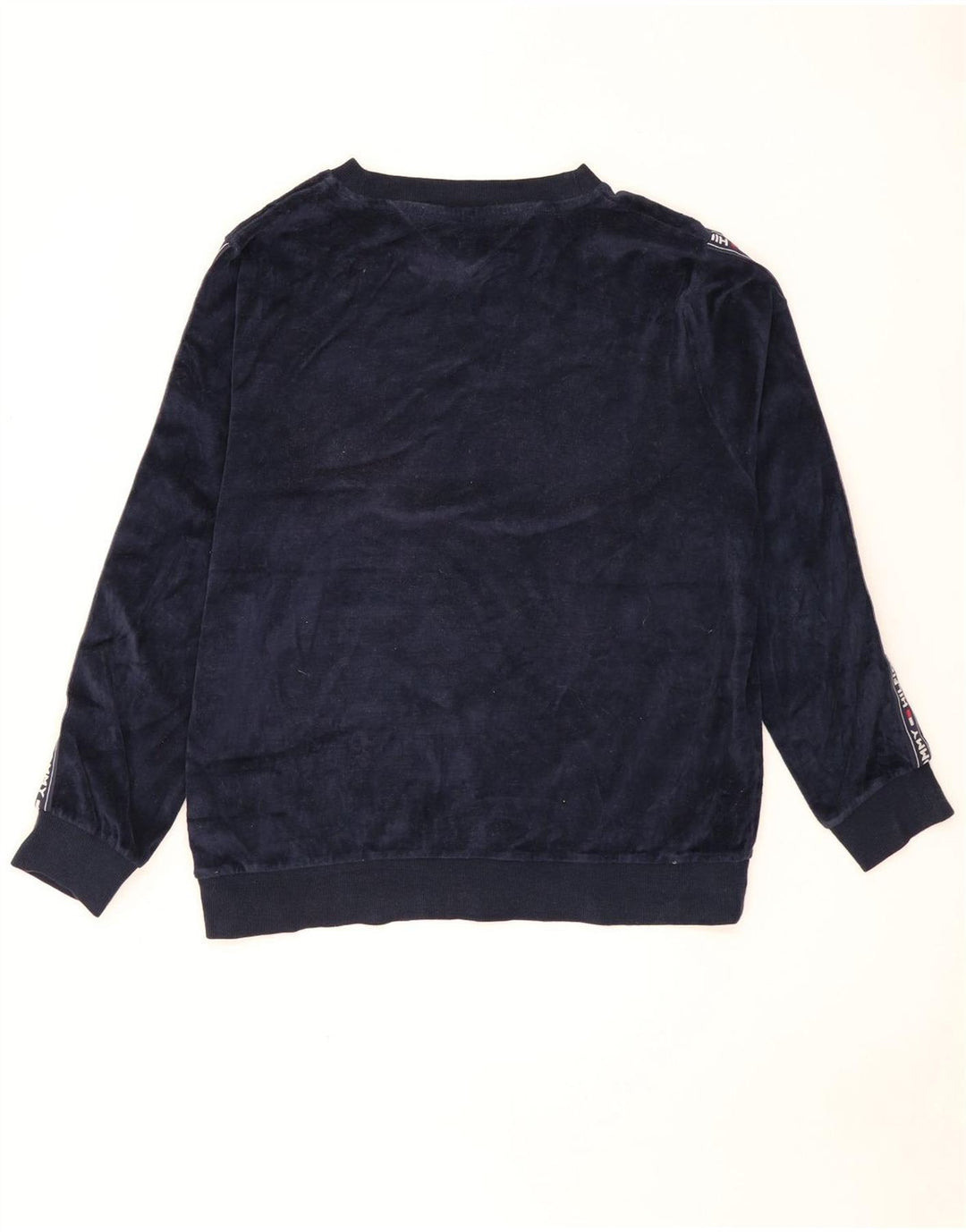 Tommy Hilfiger Hombre Sudadera Gráfica Jumper Medium Azul Marino Colorblock