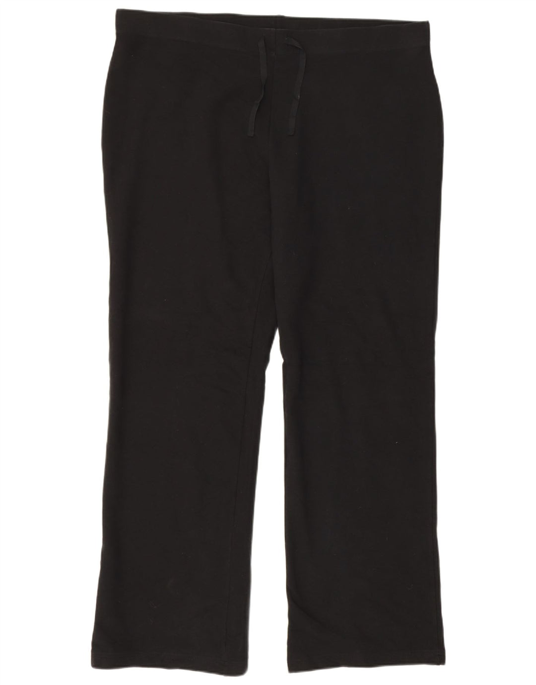 MARKS & SPENCER Pantalones de chándal para mujer UK 22 3XL Algodón negro