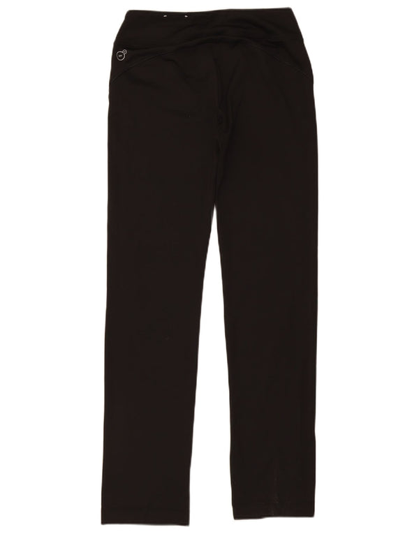 Puma Pantalones de chándal para mujer UK 12 Medium Negro Poliéster