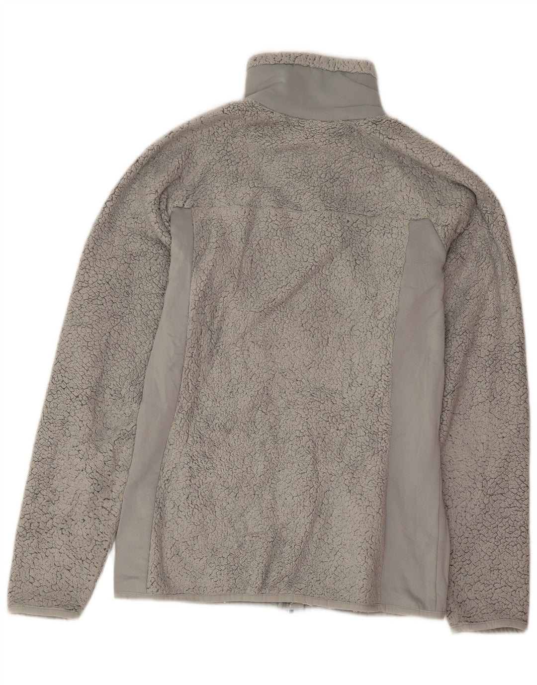 Columbia Chaqueta polar para mujer UK 10 Small Gris Poliéster