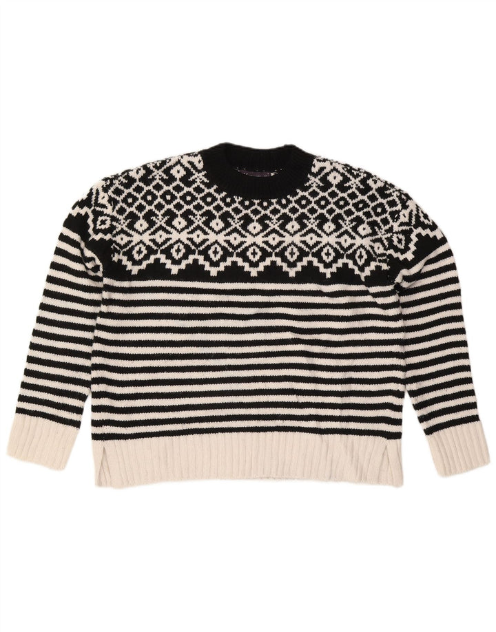 Marks & Spencer - Jersey de cuello redondo para mujer, talla 40, talla M, color negro