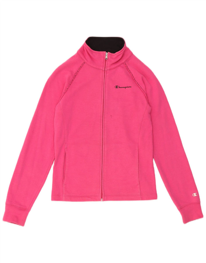 Champion Chaqueta de chándal para mujer UK 12 Medium Pink