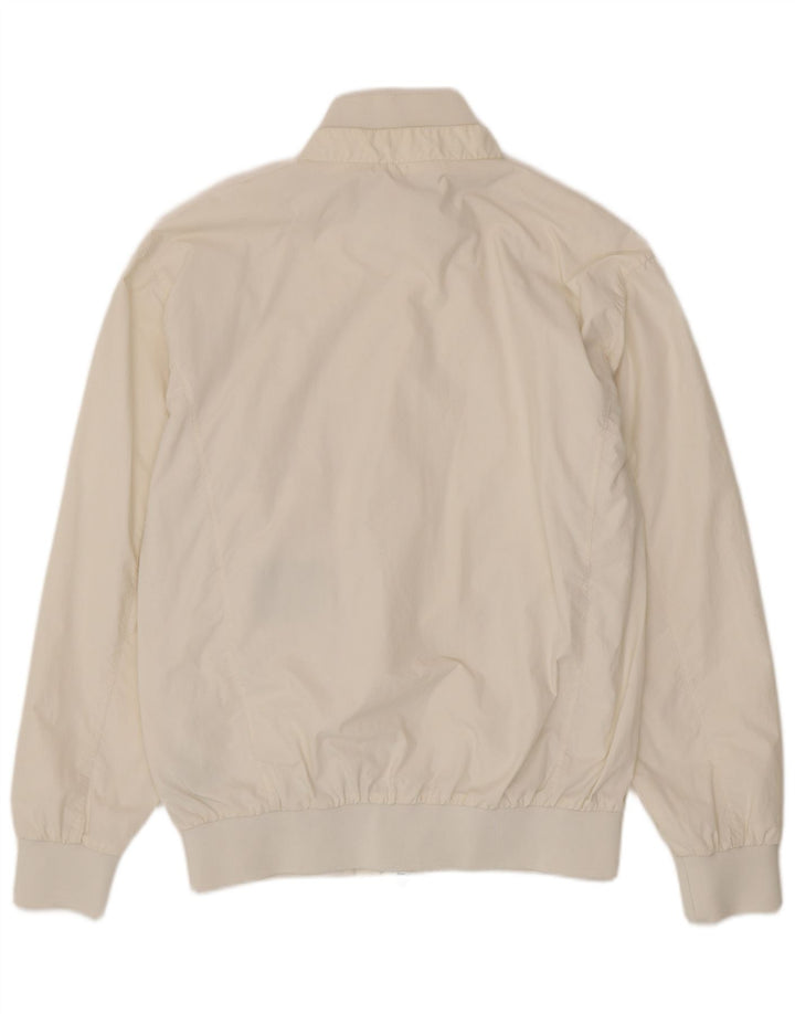 Chaqueta Bomber Kappa Hombre UK 46 3XL Poliamida Blanca