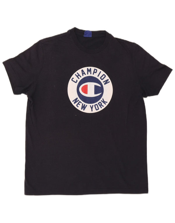 Champion Camiseta Gráfica Para Hombre Top Medium Azul Marino