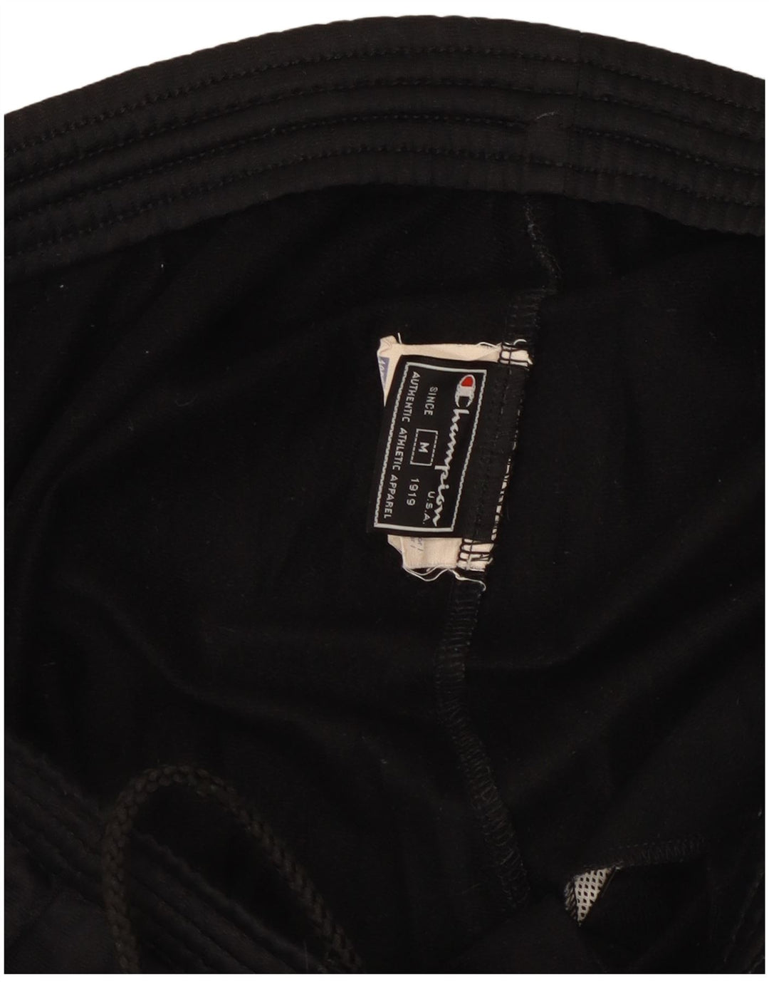 CHAMPION Pantalón Chándal Hombre Mediano Negro Poliéster