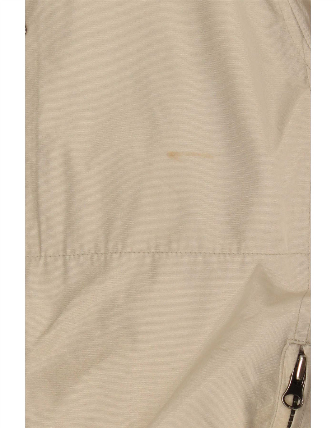 Zara Mens Bomber Jacket Reino Unido 40 Grande Beige