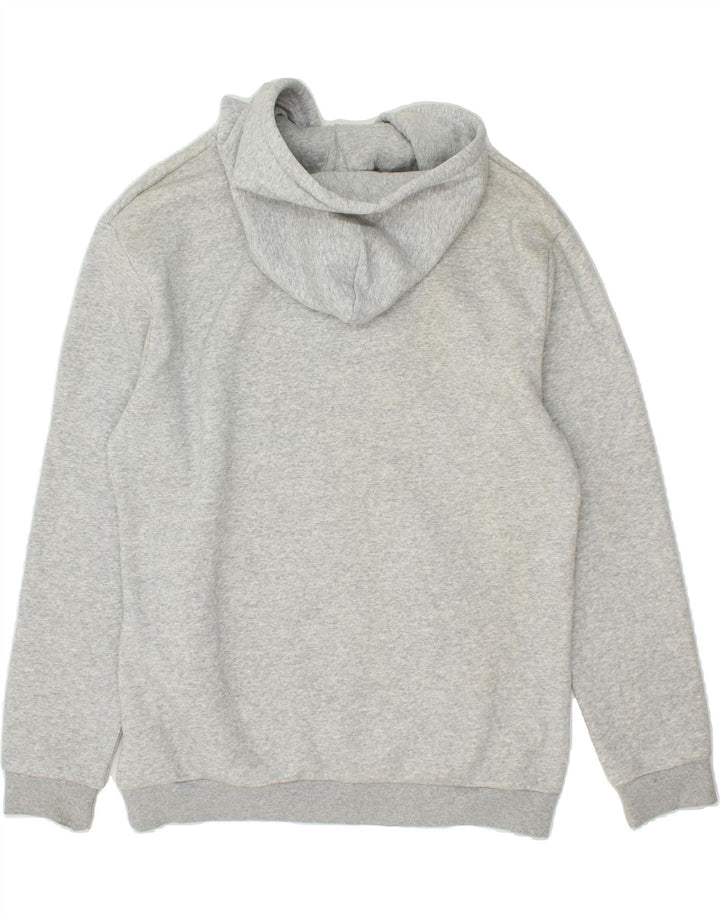 FIRETRAP Womens Oversized Hoodie Jumper UK 16 Large  Grey Cotton Vintage Firetrap and Second-Hand Firetrap from Messina Hembry 