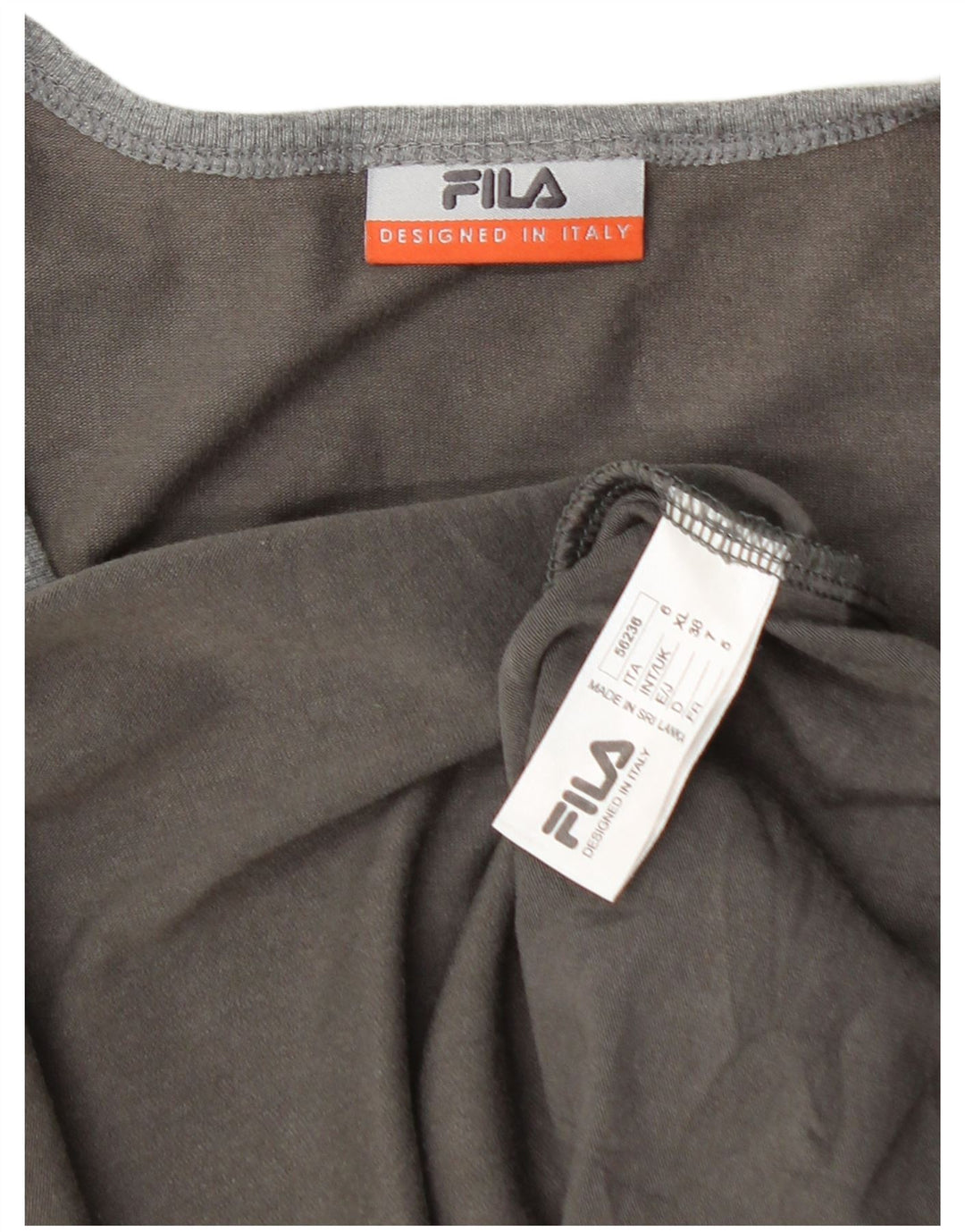 FILA Camiseta Hombre Top XL Gris Algodón