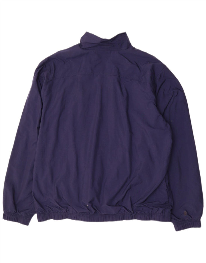 Nike Chaqueta Bomber para Hombre UK 44/46 XL Azul Marino Nylon