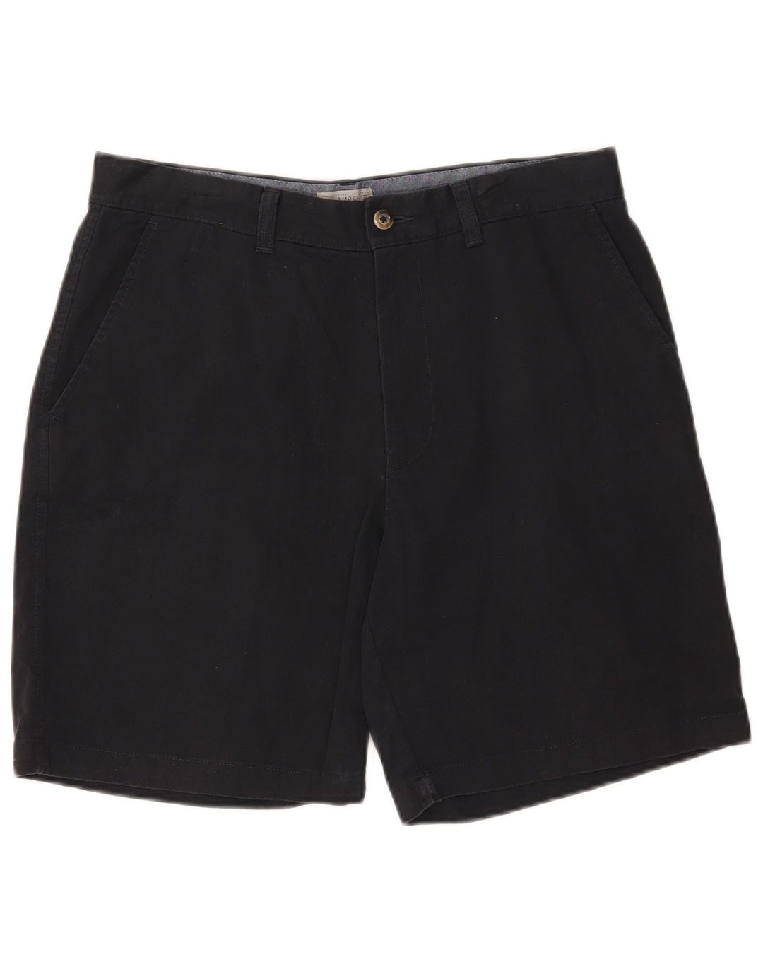 Marks & Spencer Pantalones cortos chinos para hombre W36 Grande Algodón azul marino