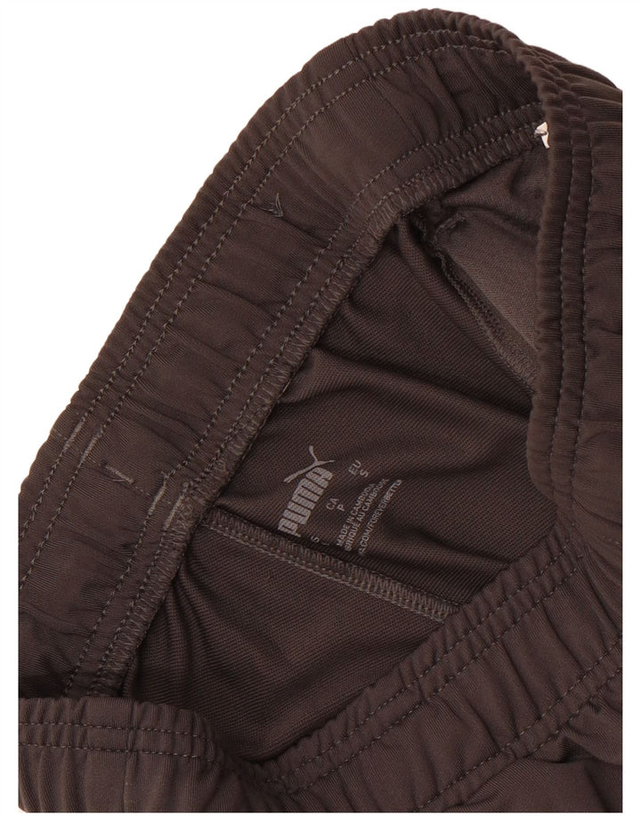 Puma Mujer BVB Dortmund Chándal Pantalones UK 10 Pequeño Gris Colorblock