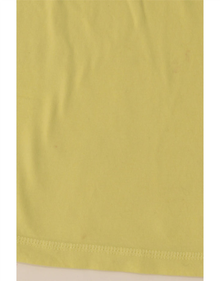JACK & JONES Mens T-Shirt Top Large Yellow Cotton Vintage Jack & Jones and Second-Hand Jack & Jones from Messina Hembry 