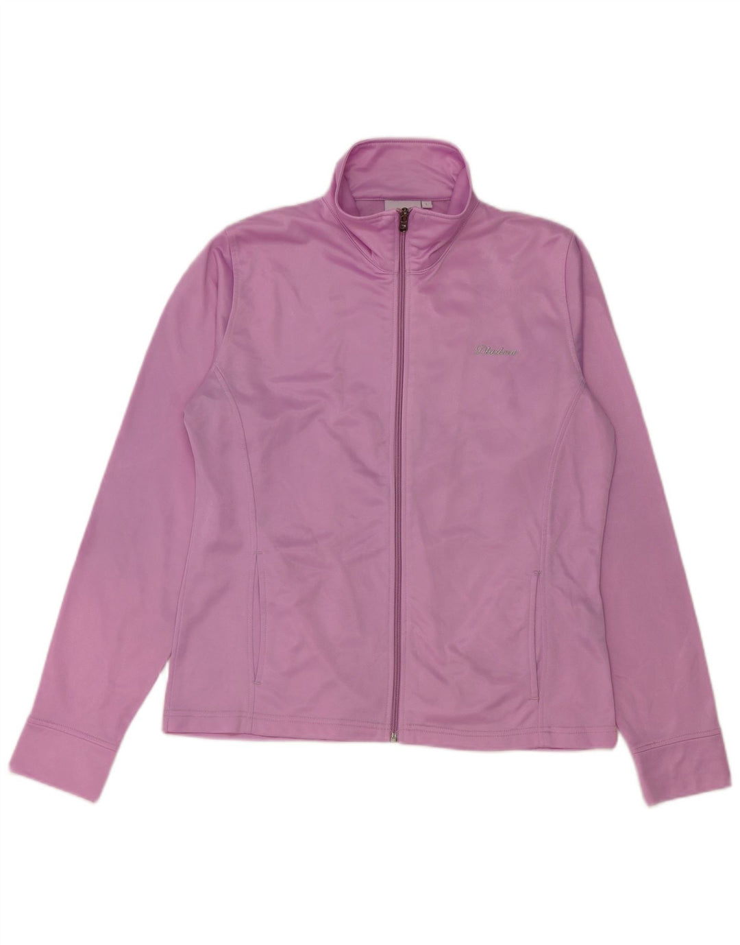 DIADORA Chaqueta superior de chándal para mujer UK 46 Poliéster morado grande