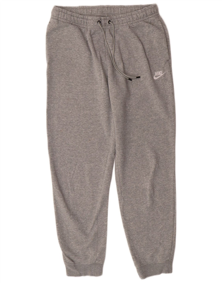 NIKE Pantalones de chándal para mujer Joggers UK 44 Algodón gris medio