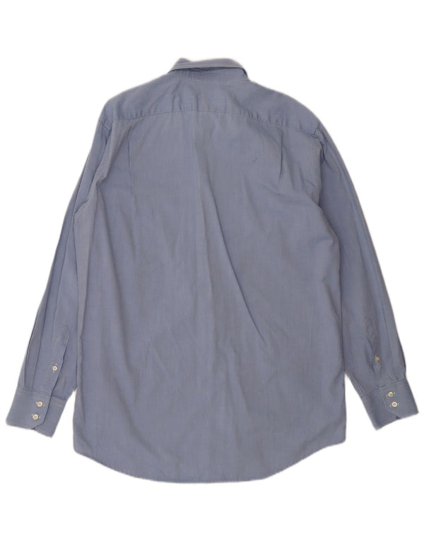 Camisa Lacoste Hombre Talla 41 Grande Azul