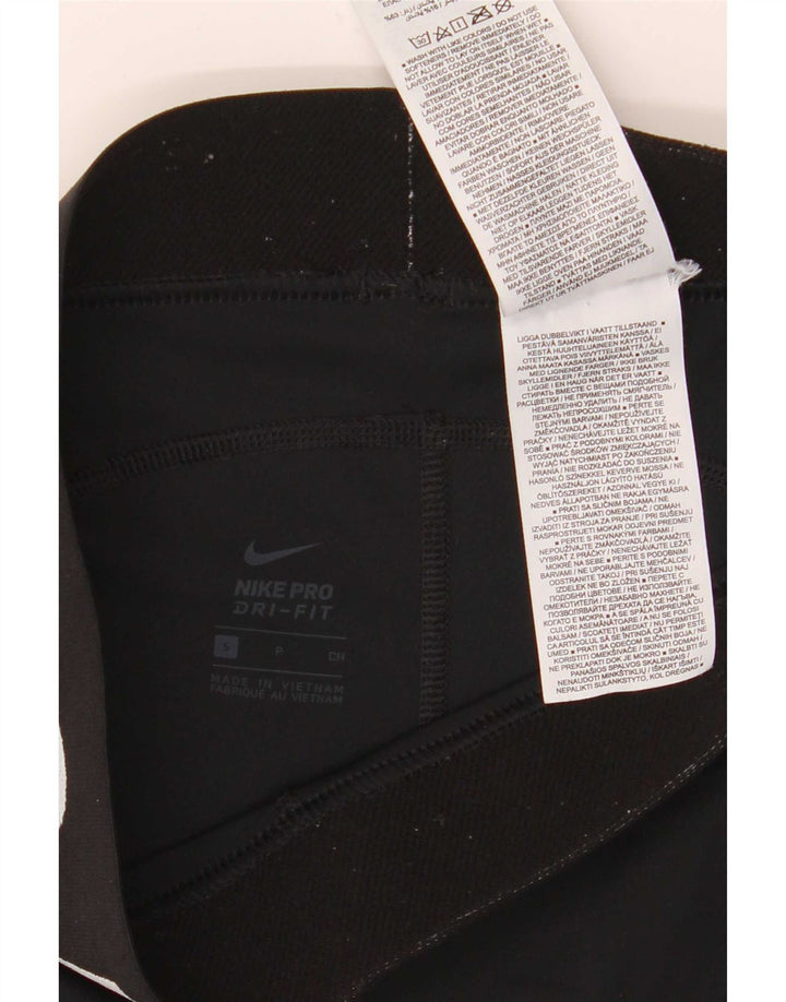 Nike Dri Fit Graphic - Pantalones cortos deportivos para mujer, talla 8, poliéster, color negro