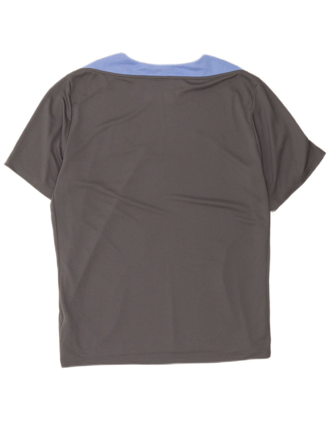 Camiseta Nike Dri Fit para hombre Top XL Gris Colorblock Poliéster