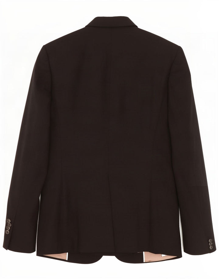 Zara Mujer Chaqueta Blazer De 1 Botón EU 38 Small Black