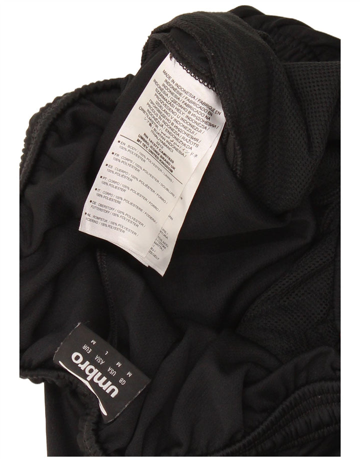 UMBRO Pantalones cortos deportivos West Ham United F.C para hombre, poliéster negro mediano