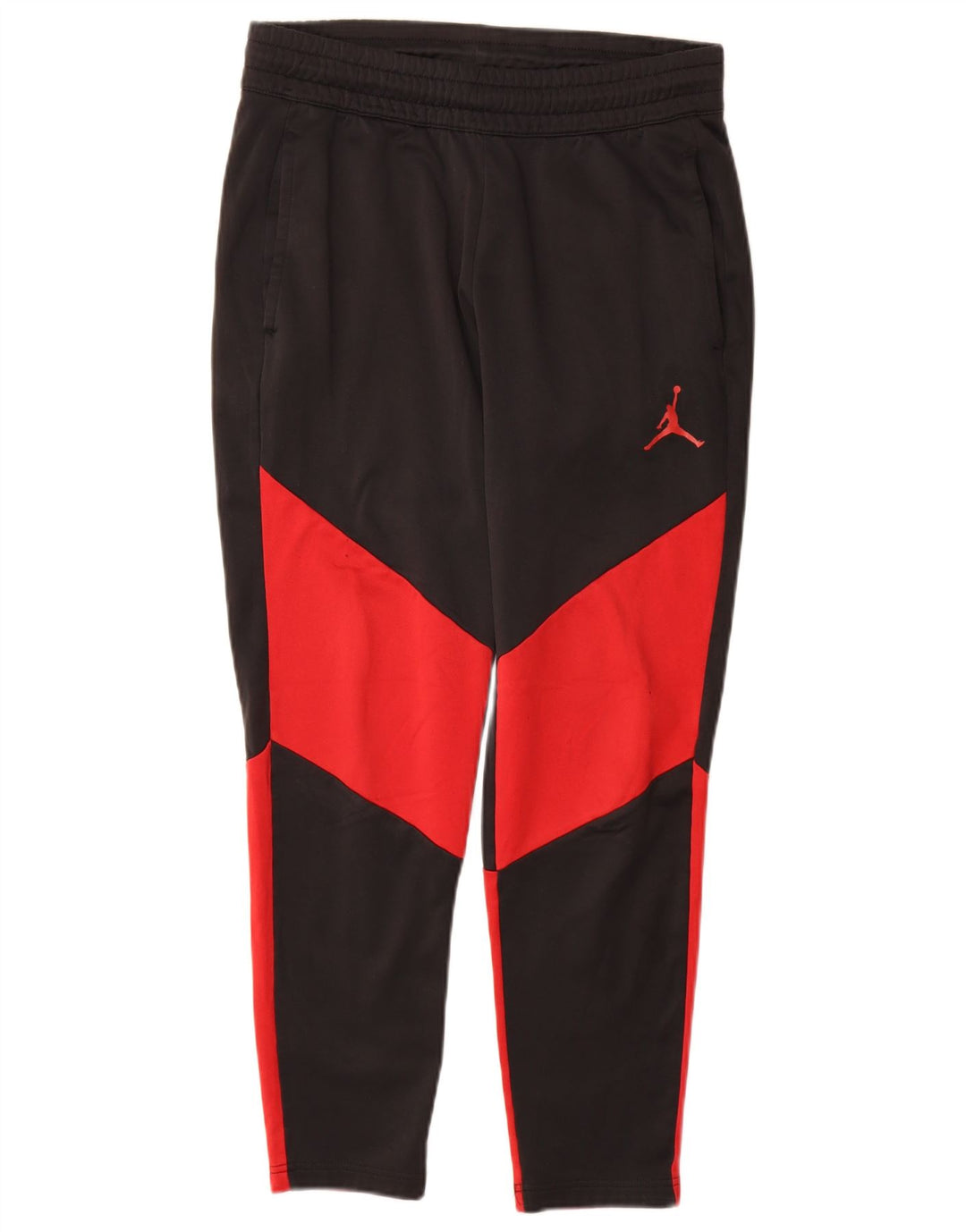 Jordan - Pantalones de chándal para hombre (talla pequeña), color negro y poliéster