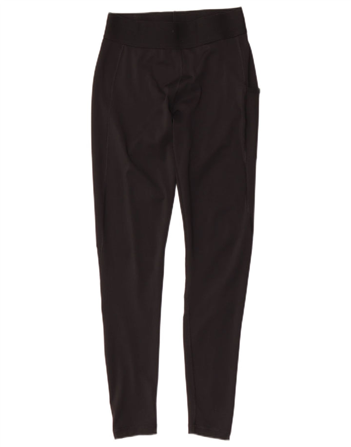 Adidas Leggings gráficos Tech Fit para mujer Reino Unido 8/10 Pequeño poliéster negro