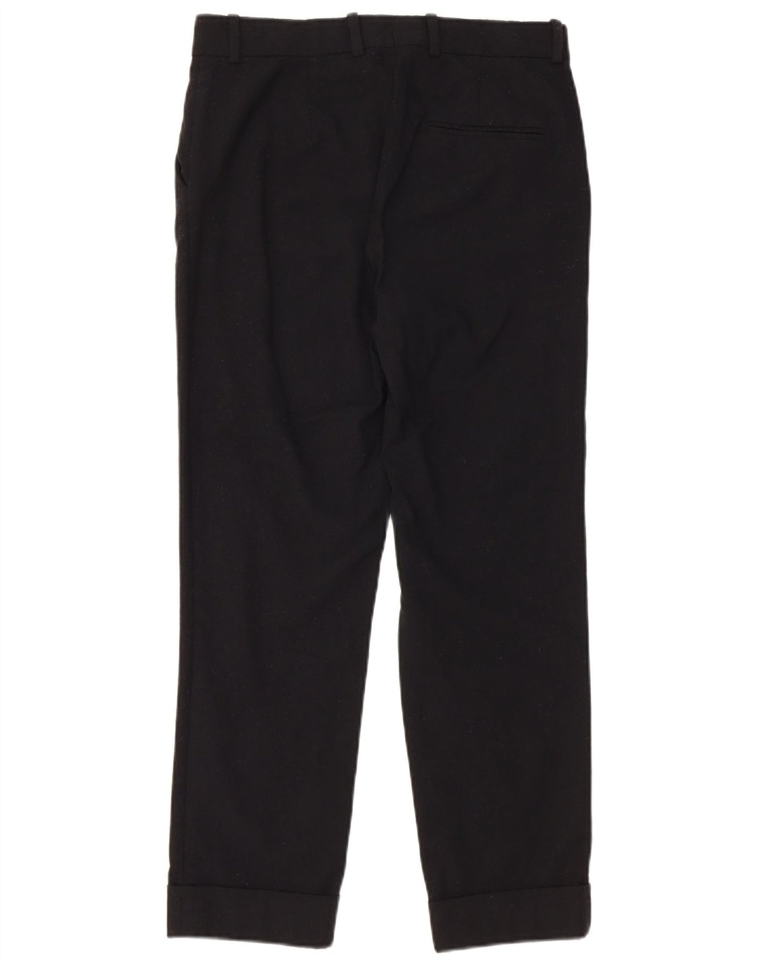 COS Pantalón de traje recto para mujer EU 34 XS W30 L26 Lana negra