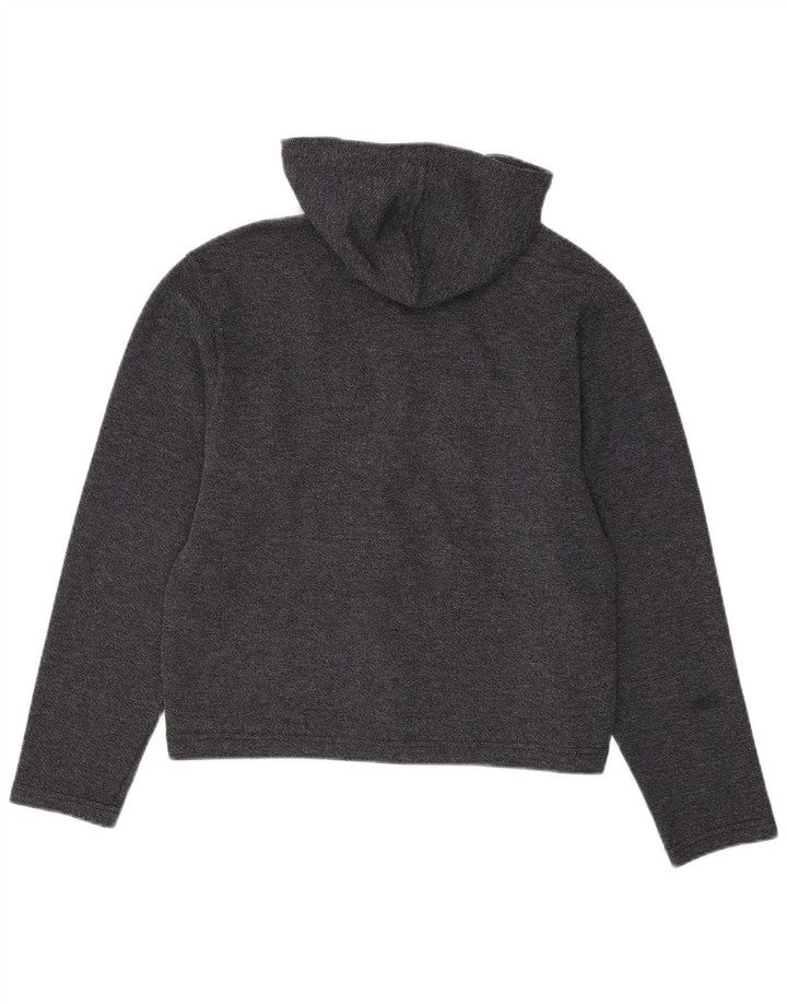 LEVI'S Suéter con capucha y cremallera para mujer Reino Unido 14 Gris medio