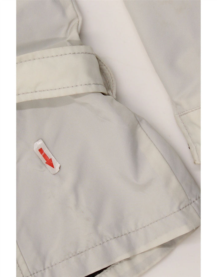 Refrigiwear Chaqueta impermeable para mujer UK 44 Grande Poliamida blanca