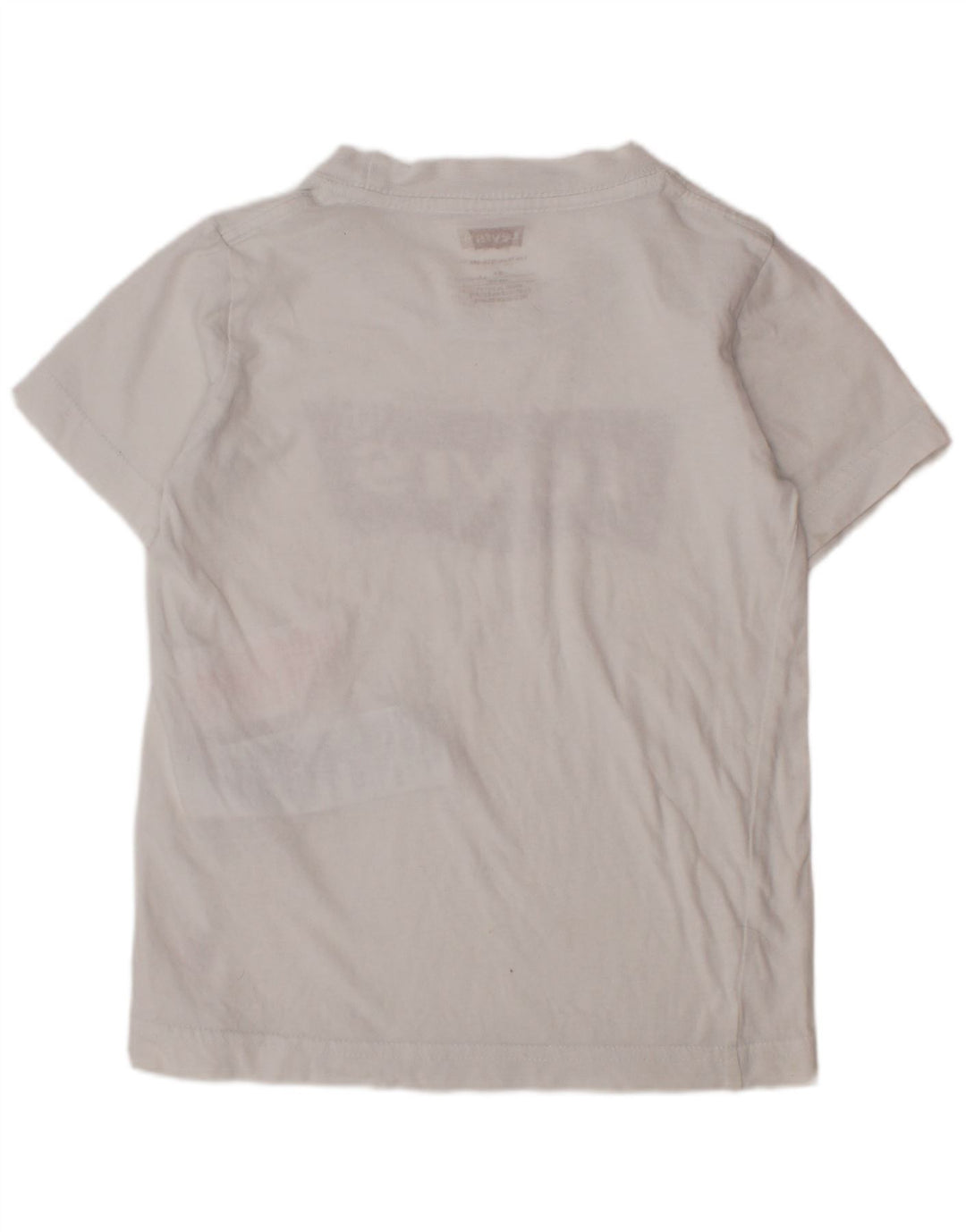 LEVI'S Camiseta gráfica para niño 3-4 años Blanco Algodón