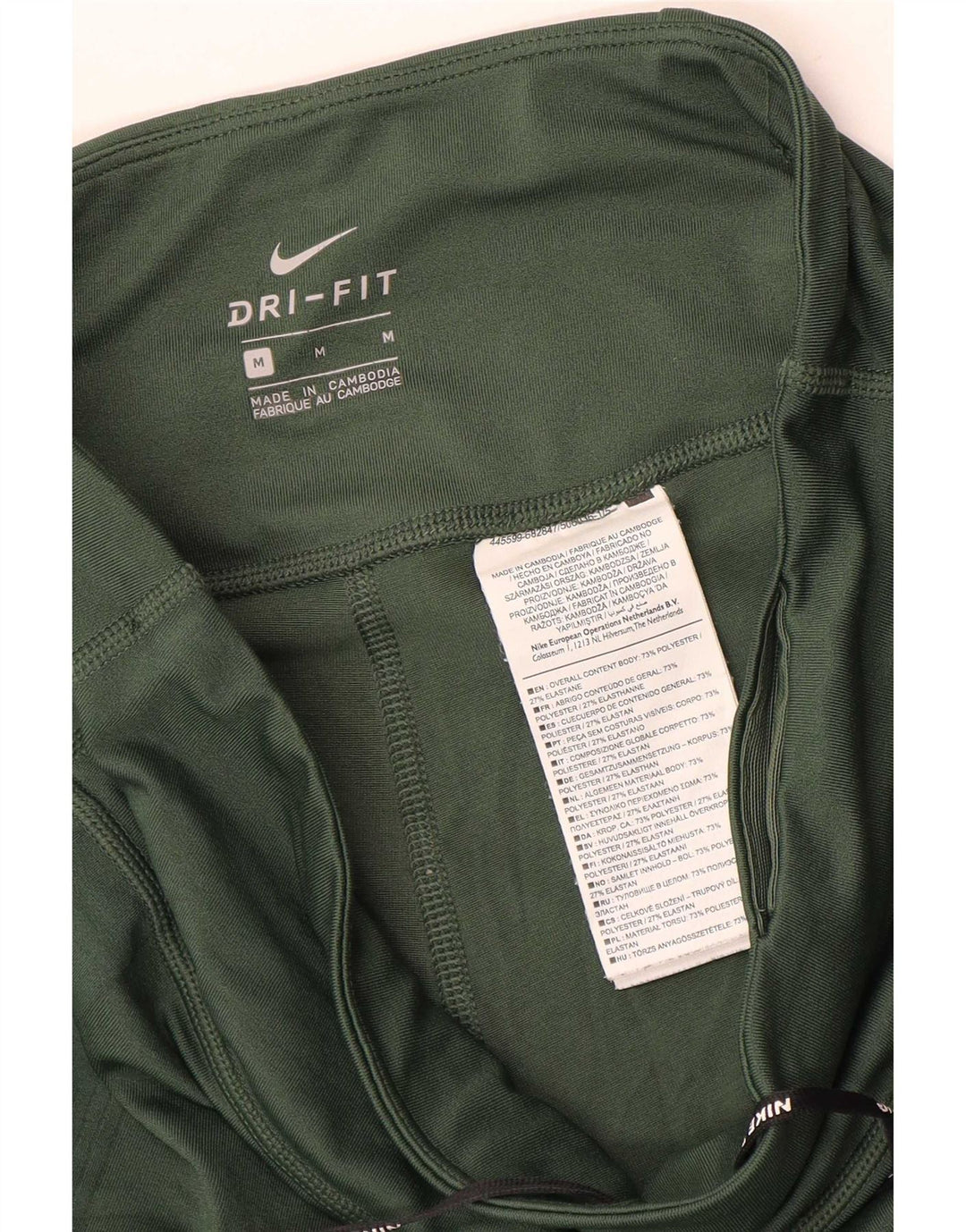 Leggings Nike Dri Fit para mujer UK 44 Poliéster verde medio